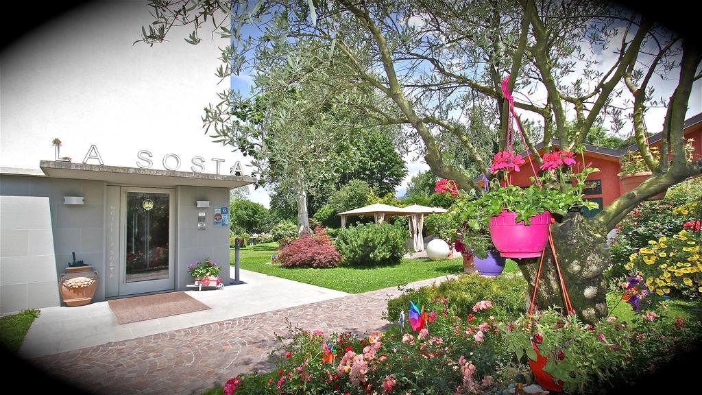 Hotel La Sosta Cisano Bergamasco Buitenkant foto